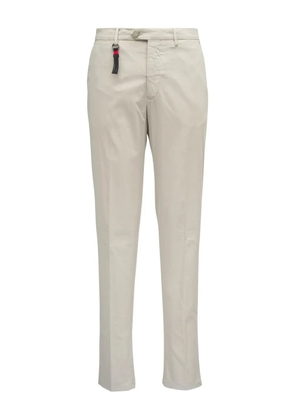 Marco Pescarolo button-fastening tassel-detail trousers - Neutrals