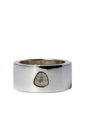 Parts of Four Sistema sterling-silver diamond ring