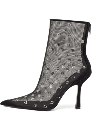 Alexander Wang 2024 110mm Delphine boots - Black