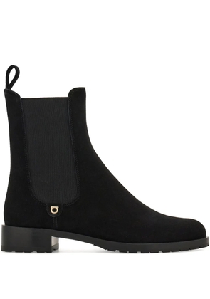 Ferragamo suede Chelsea boots - Black