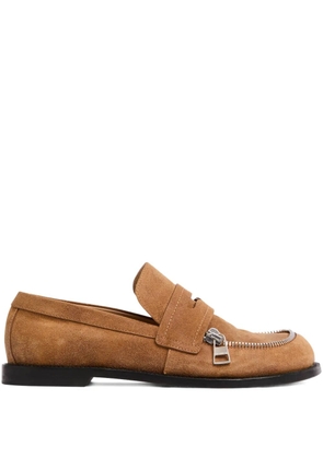 JW Anderson Biker penny loafers - Brown