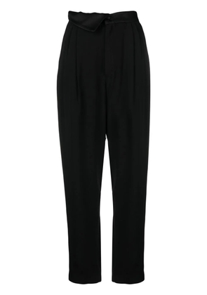 costume national contemporary straight-leg tailored trousers - Black