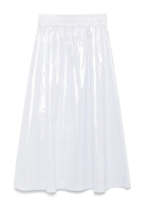 D.Exterior A-line midi skirt - Silver