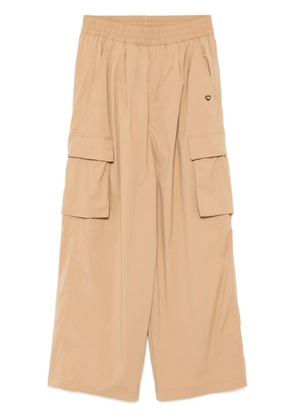 CHOCOOLATE wide-leg cargo pants - Neutrals