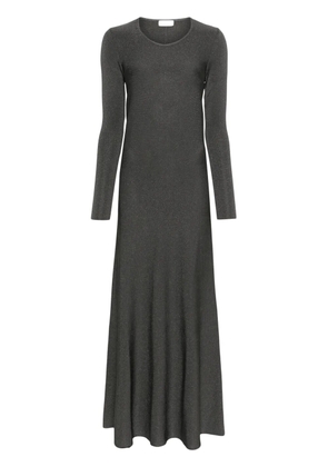 MRZ lurex flared dress - Grey