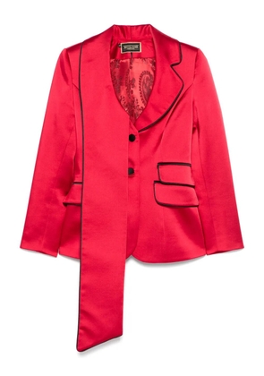 MITILIANE COUTURE asymmetric blazer - Red