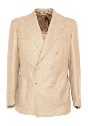 LUIGI BIANCHI MANTOVA double-breasted blazer - Neutrals