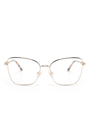 Carolina Herrera butterfly-frame glasses - Gold