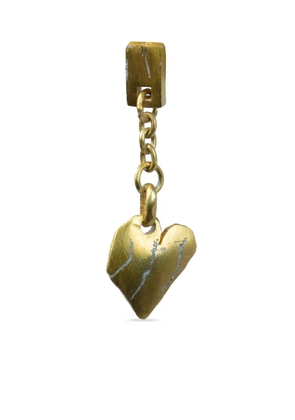 Parts of Four Jazz's Solid Heart single earring - Gold