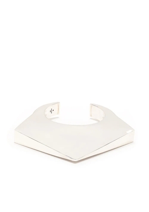 Parts of Four crescent bridge bracelet - Silver