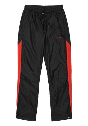 Purple Brand panelled straight-leg trousers - Black