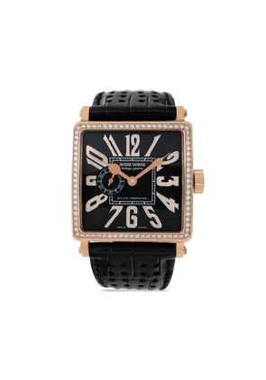 Roger Dubuis 2002 pre-owned Golden Square 34mm - Black