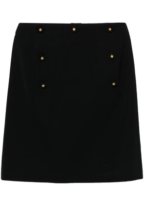 CHANEL Pre-Owned 1996 A-line skirt - Black