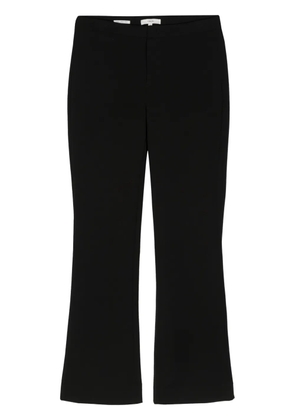 Vince mid-rise tapered-leg trousers - Black