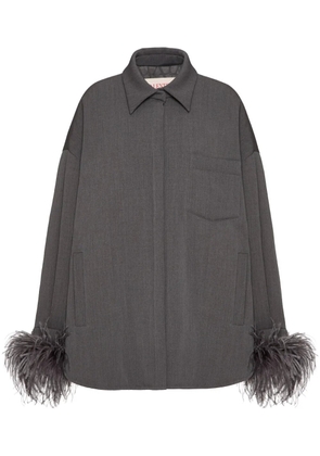 Valentino Garavani Active gabardine shirt - Grey