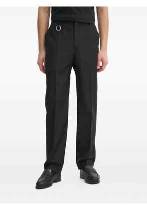 Études Studio ring-detail tailored trousers - Black