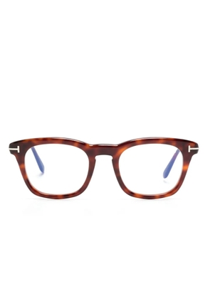 TOM FORD Eyewear square-frame glasses - Brown