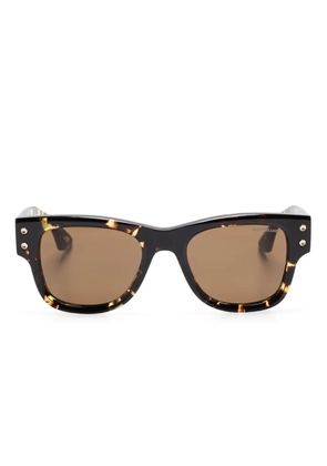 Montblanc square-frame sunglasses - Brown