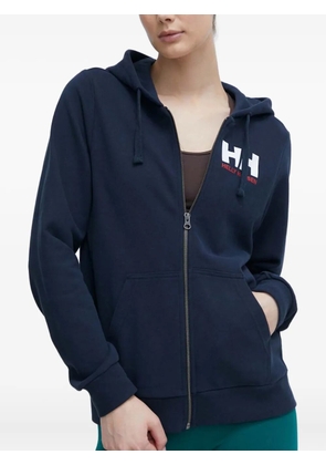 Helly Hansen logo-print zip-fastening sweatshirt - Blue