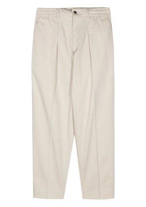 Dell'oglio Dominique twill trousers - Neutrals