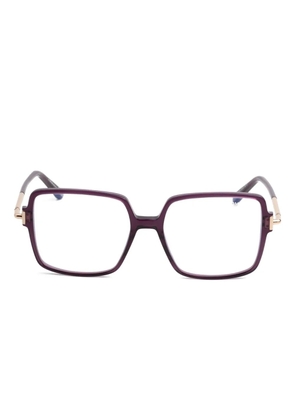 TOM FORD Eyewear square-frame glasses - Purple