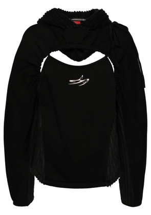 Andersson Bell x Ottolinger car printed hoodie - Black