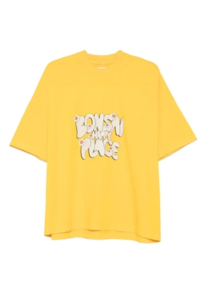 Bonsai graphic-print T-shirt - Orange
