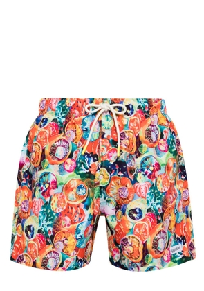 Boardies abstract-print swim shorts - Multicolour