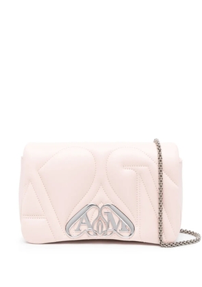 Alexander McQueen mini The Seal shoulder bag - Pink