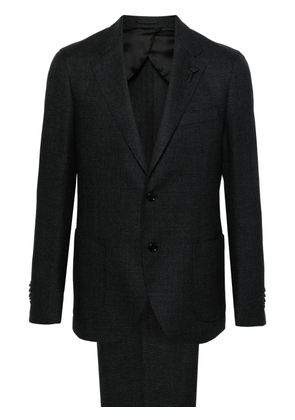 Lardini dogtooth suit - Black