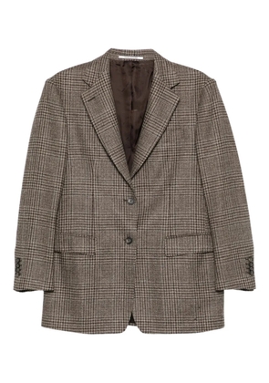 Tagliatore checked blazer - Brown