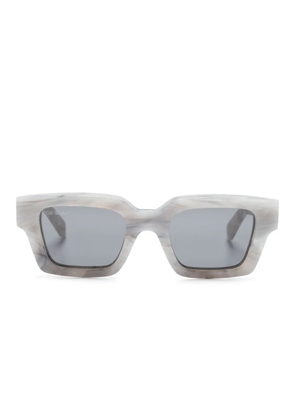 Off-White Eyewear Virgil rectangle-frame sunglasses - Grey