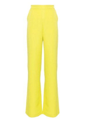 Saiid Kobeisy high-rise straight-leg pants - Green