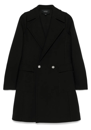 Giambattista Valli twill coat - Black