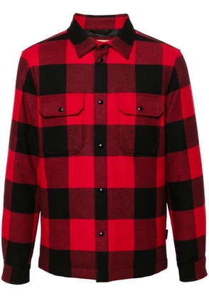 Woolrich buffalo-checked jacket - Red