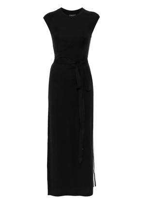 Y-3 Stripes maxi dress - Black