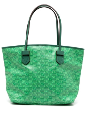Moreau Saint Tropez leather tote bag - Green