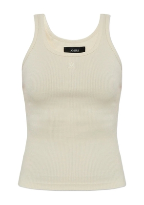 AMIRI ribbed sleeveless tank top - Neutrals