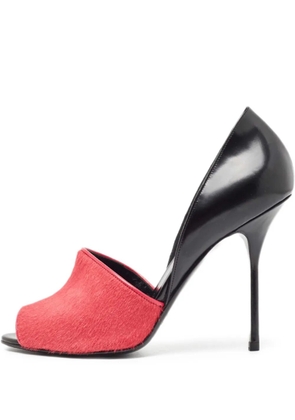 Pierre Hardy pre-owned peep-toe stiletto pumps - Black