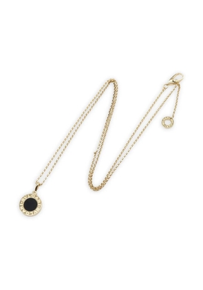 Bvlgari Pre-Owned 2010s 18K yellow gold Onyx necklace