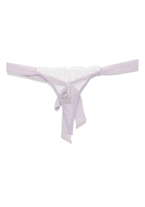 Kiki de Montparnasse Cadeau thong - Purple