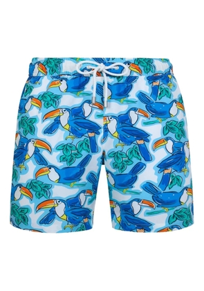 Bluemint Arthus toucan-print swim shorts