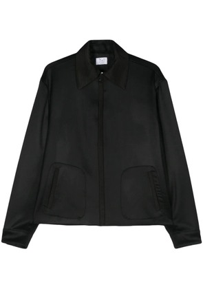 Winnie NY straight-hem wool jacket - Black