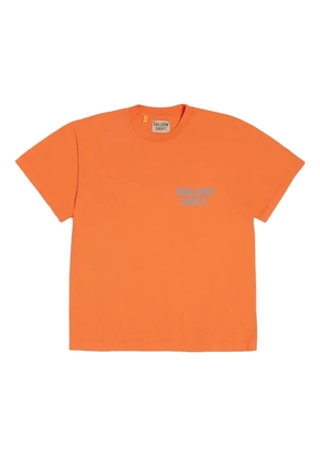 GALLERY DEPT. blurred logo-print T-shirt - Orange
