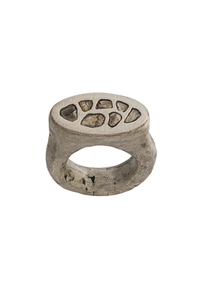 Parts of Four short Roman ring - Silver