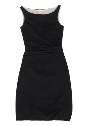Prada Pre-Owned 2000s draped dress - Black