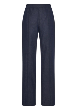 Rosetta Getty straight-leg cropped trousers - Blue