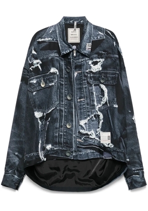 Maison MIHARA YASUHIRO Trompe l'oeil jacket - Black