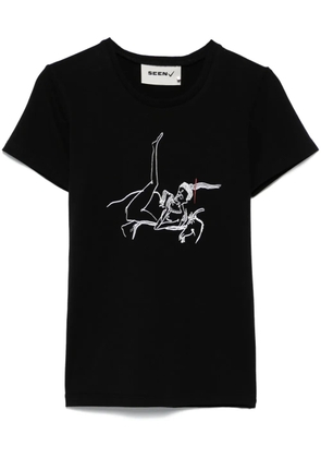 Seen Users x Ilfoveanu Soft Love T-Shirt - Black