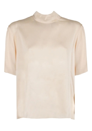 Forte Forte short-sleeve blouse - Neutrals
